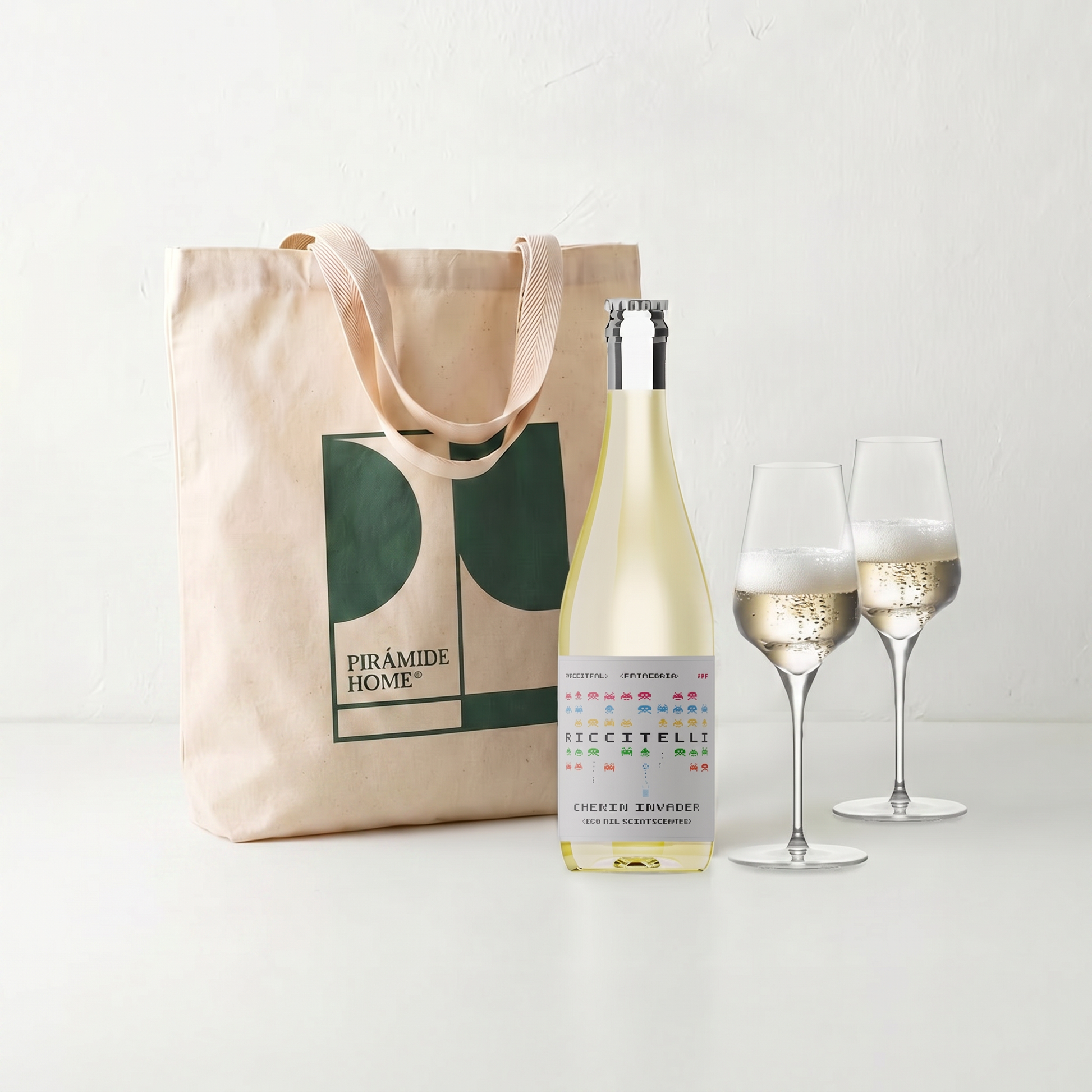 Kit Amantes del Brindis Stölzle Lausitz x Matias Riccitelli Pet Nat
