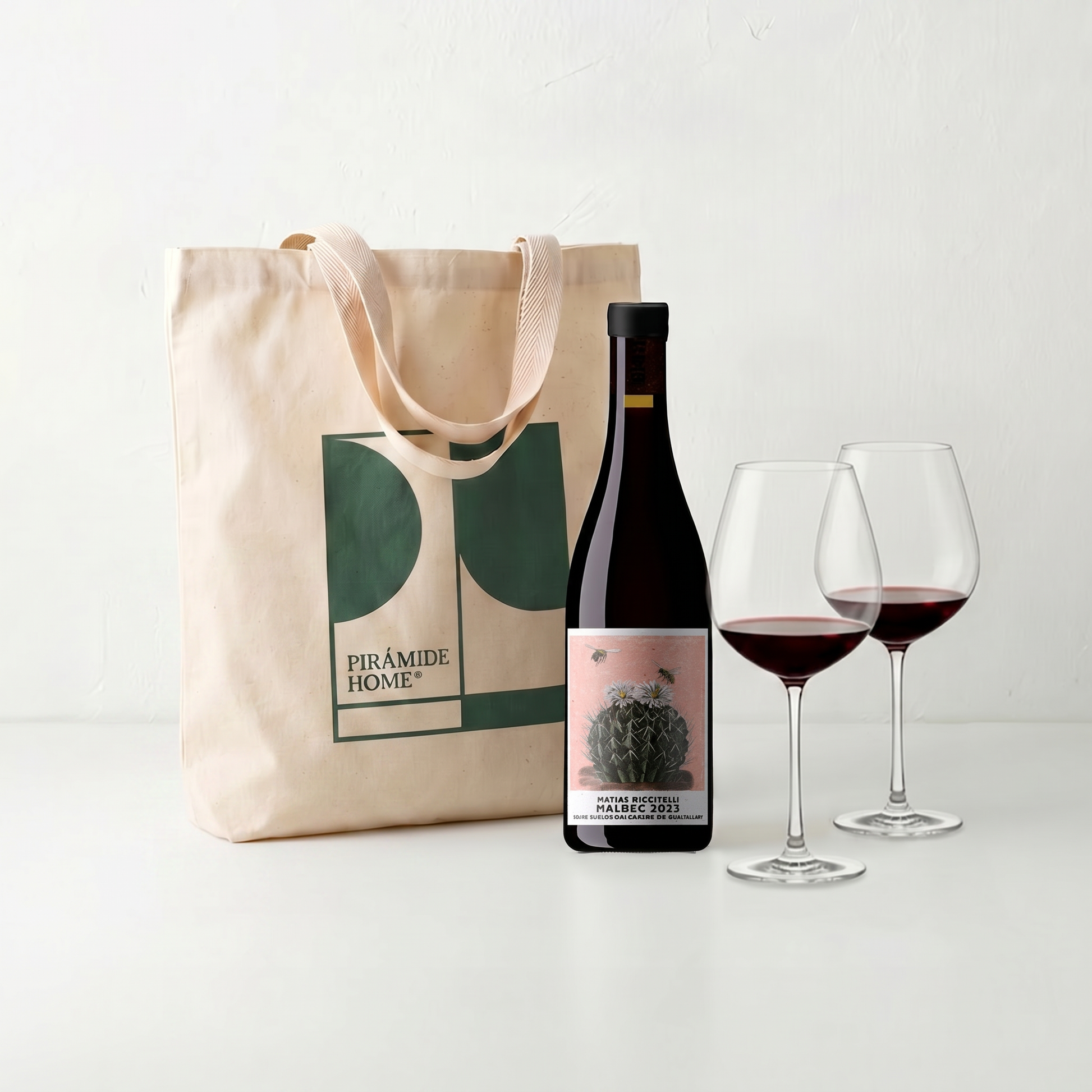 Kit Amantes del Vino Stölzle Lausitz x Matias Riccitelli Malbec