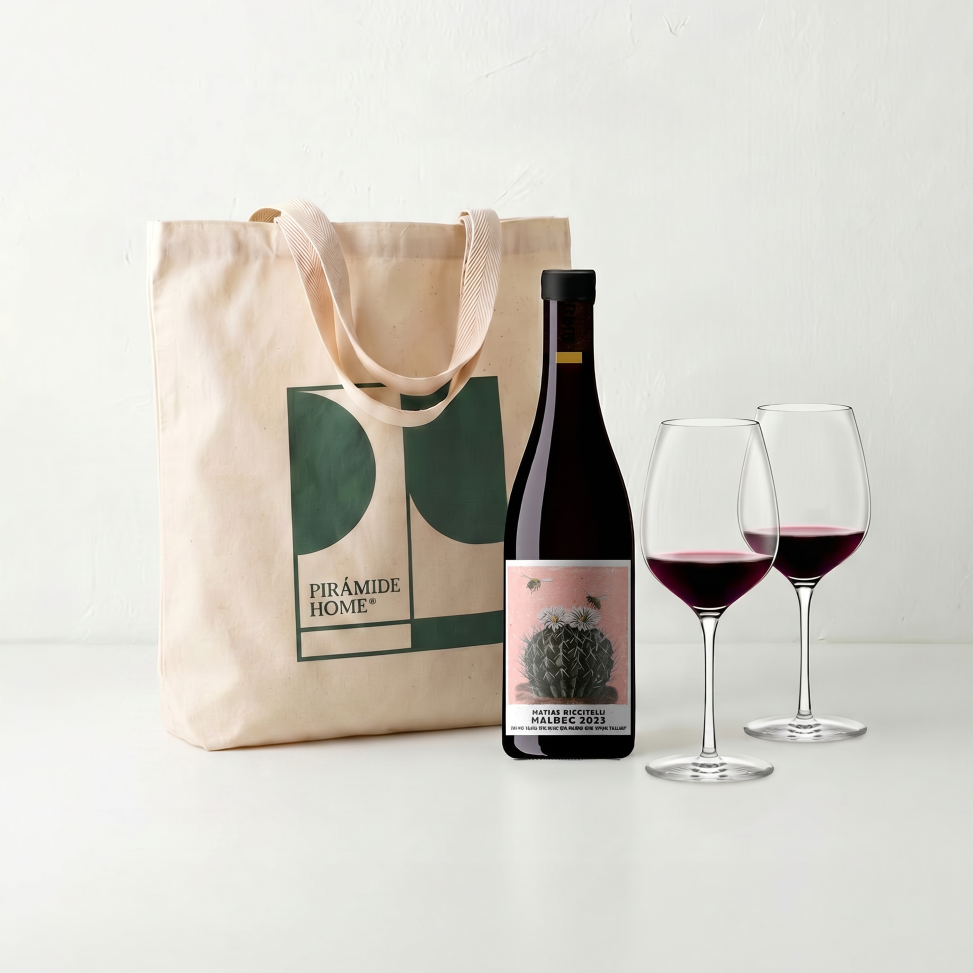 Kit Amantes del Vino Stölzle Lausitz x Matias Riccitelli Malbec