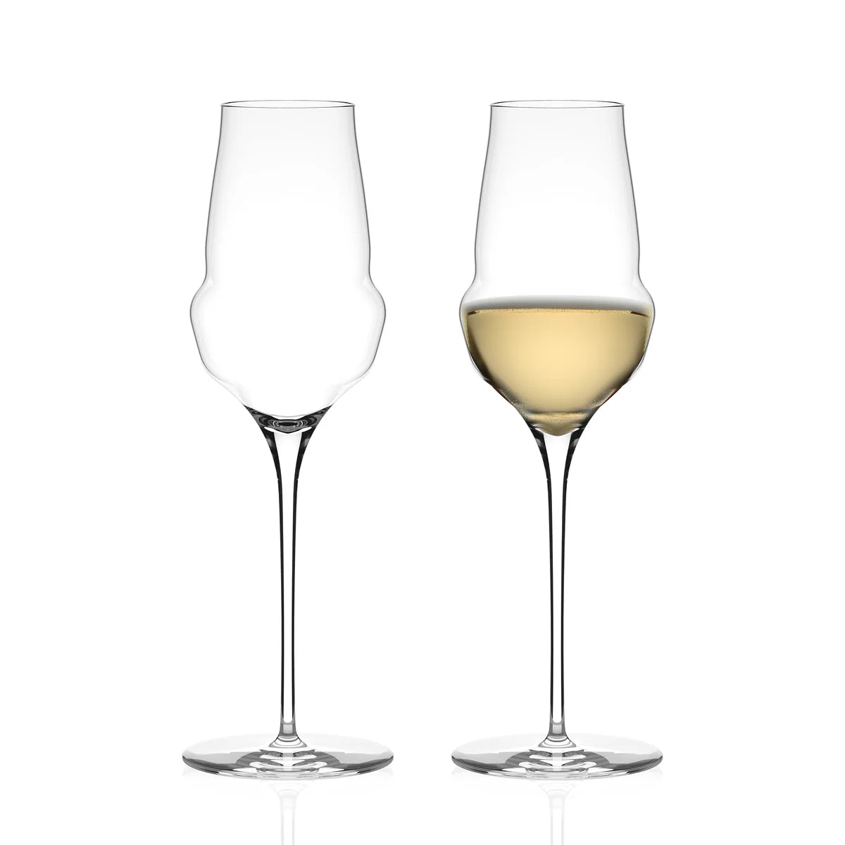 PRE-VENTA Copas Cocoon Flute Champagne Cristal Stolzle x2 Unidades